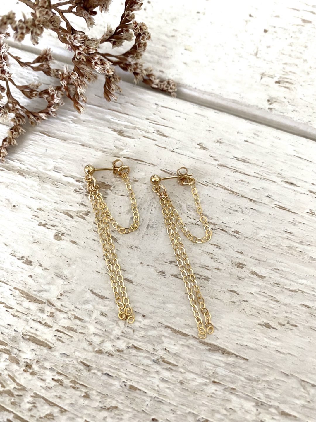 boucles-oreilles-pendantes-chaine-dore-plaque-or-gold-filled-elegante-bijoux-femme-cadeau