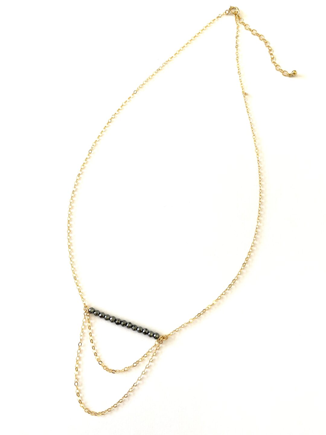 collier-gold-filled-plaque-or-dore-hematites-facette-chaine-cadeau-bijoux-femme