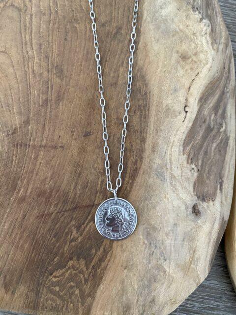 collier-homme-acier-inoxydable-piece-franc-republique-francaise-monnaie-bijoux-cadeaux