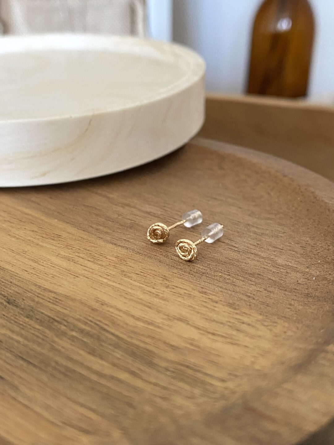 clous-oreilles-or-lamine-rose-diamantee-puce-bijoux-cadeaux-femme